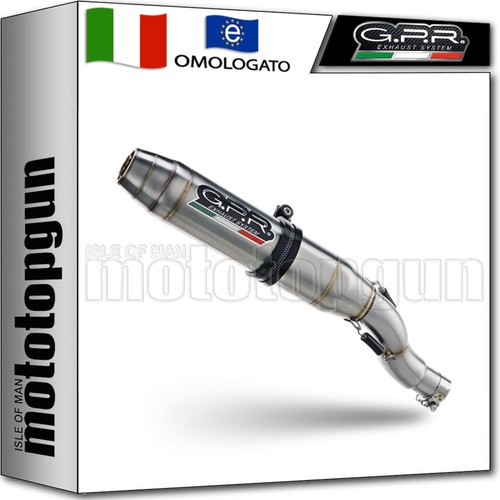 Scarico omologato acciaio gpr - scarico,